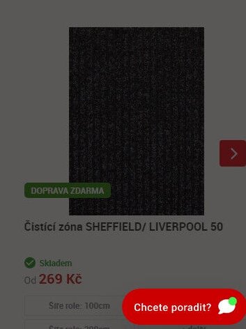 Čistící zóna SHEFFIELD/ LIVERPOOL 50