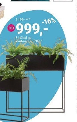 Obal na květináč FENCE