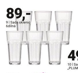 Sada sklenic 6dílná
