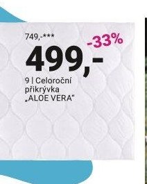 Celoroční přikrývka ALOE VERA