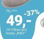 Obuv pro hosty NIKI