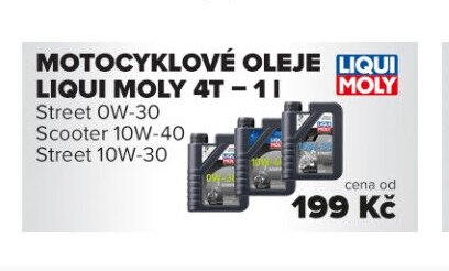MOTOCYKLOVÉ OLEJE LIQUI MOLY 4T - 1 l