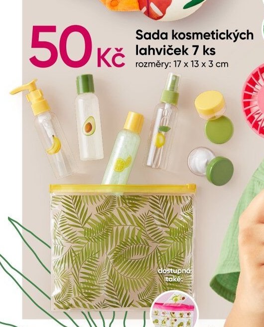 Sada kosmetických lahviček 7 ks - PEPCO aktualniletaky.eu