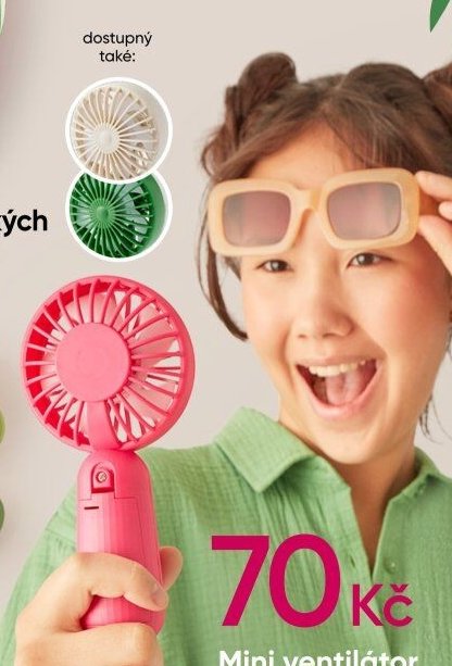 Mini ventilátor - PEPCO aktualniletaky.eu