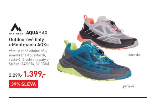 McKinley Outdoorové boty »Montmania AQX« - Intersport aktualniletaky.eu