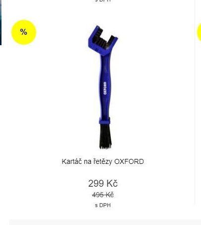 Kartáč na řetězy Oxford