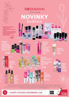 aktuální leták ROSSMANN drogerie 24.4.2024-21.5.2024