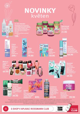 aktuální leták ROSSMANN drogerie 24.4.2024-21.5.2024