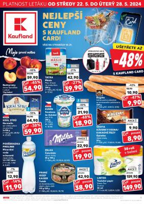 aktuální leták Kaufland 22.5.2024-28.5.2024