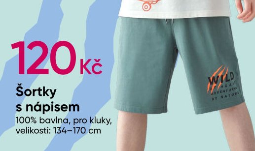 Šortky s nápisem - PEPCO aktualniletaky.eu