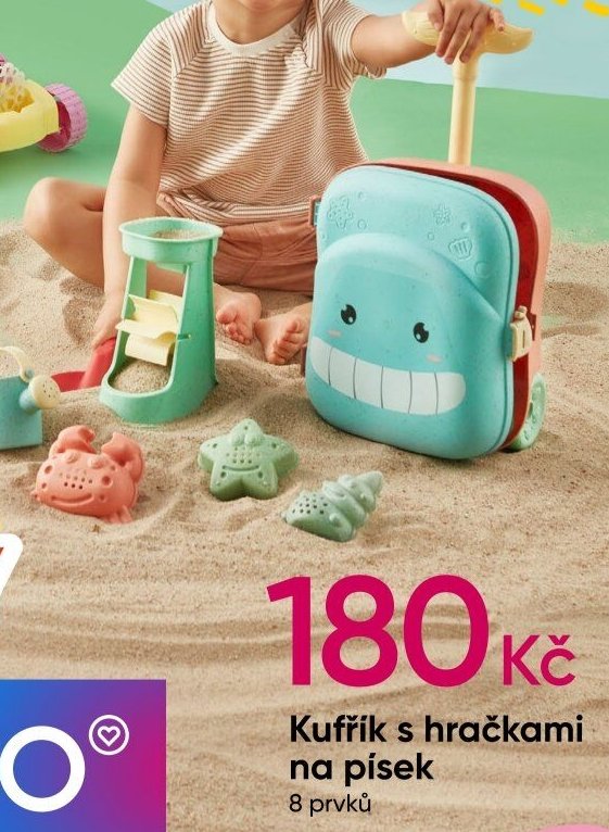 Kufřík s hračkami na písek - PEPCO aktualniletaky.eu
