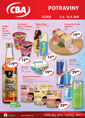 aktuální leták CBA 5.6.2024-16.6.2024