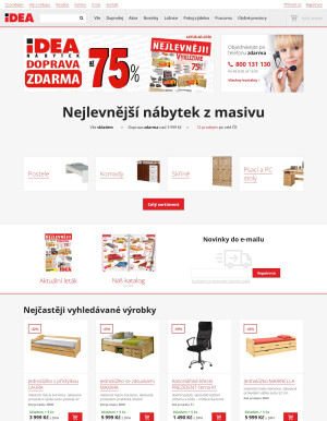 aktuální leták IDEA nábytek 4.6.2024-10.6.2024