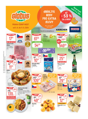 aktuální leták Globus 5.6.2024-11.6.2024