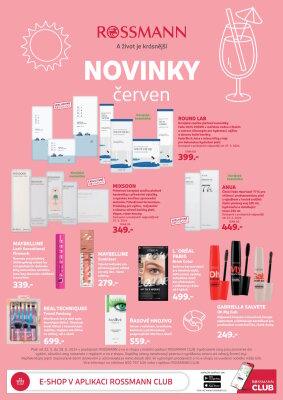 aktuální leták ROSSMANN drogerie 22.5.2024-18.6.2024
