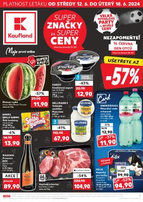 aktuální leták Kaufland 12.6.2024-18.6.2024