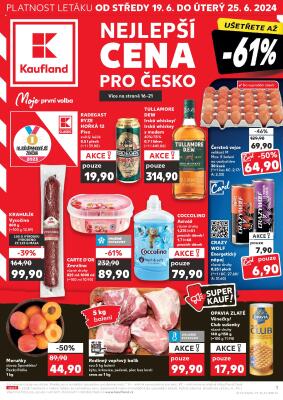 aktuální leták Kaufland 19.6.2024-25.6.2024