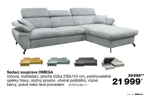 Sedací souprava OMEGA - Jysk aktualniletaky.eu
