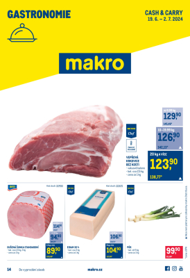 aktuální leták Makro 19.6.2024-2.7.2024
