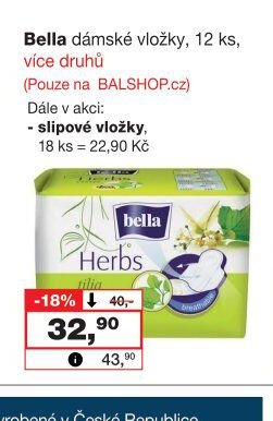 Bella dámské vložky - Barvy a laky drogerie aktualniletaky.eu