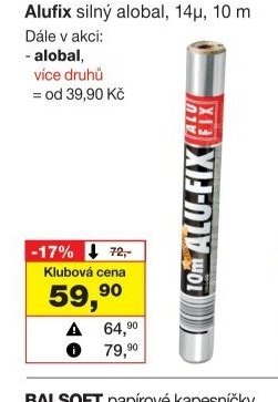 Alufix silný alobal - Barvy a laky drogerie aktualniletaky.eu