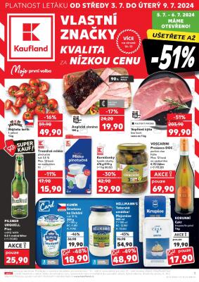 aktuální leták Kaufland 3.7.2024-9.7.2024