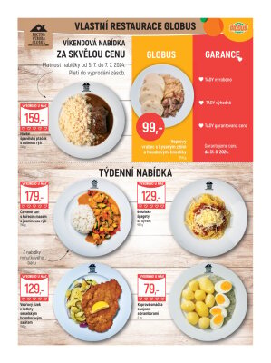 aktuální leták Globus 3.7.2024-9.7.2024