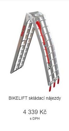 BIKELIFT skládací nájezdy