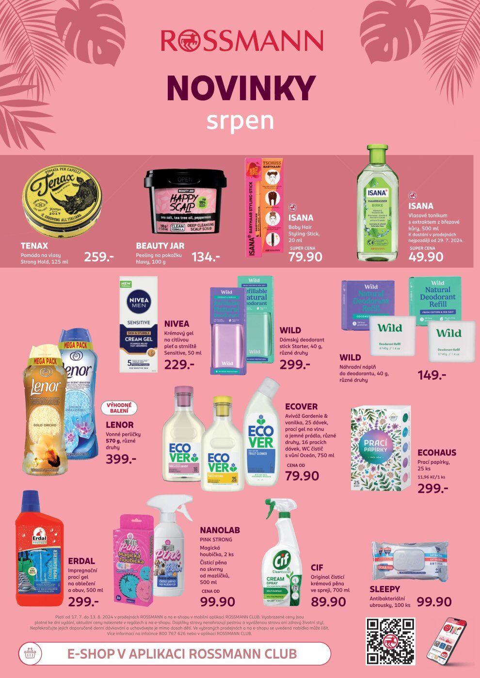ROSSMANN leták - Novinky srpen ROSSMANN drogerie strana 2