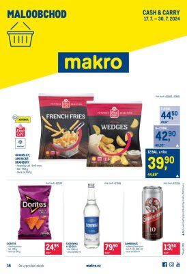 aktuální leták Makro 17.7.2024-30.7.2024