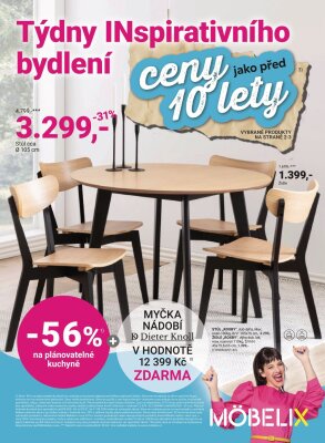 aktuální leták Möbelix 29.7.2024-11.8.2024