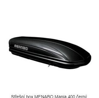 Střešní box MENABO Mania 400 černý