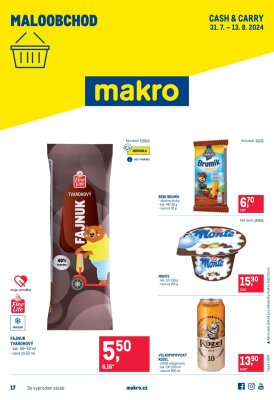 aktuální leták Makro 31.7.2024-13.8.2024