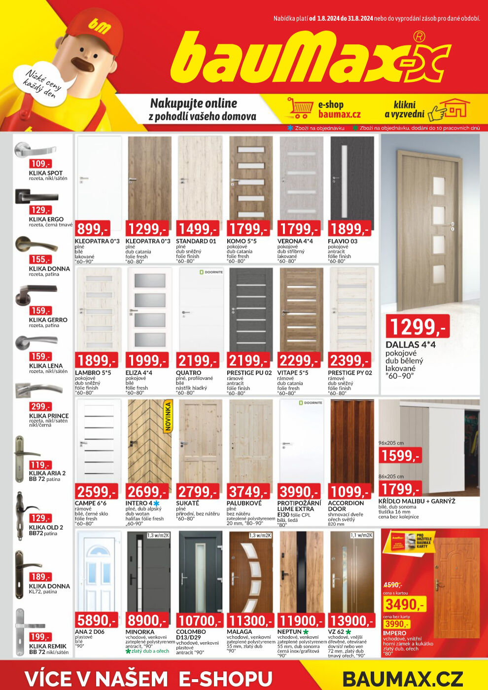bauMax leták bauMax strana 1