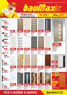 bauMax leták strana 1