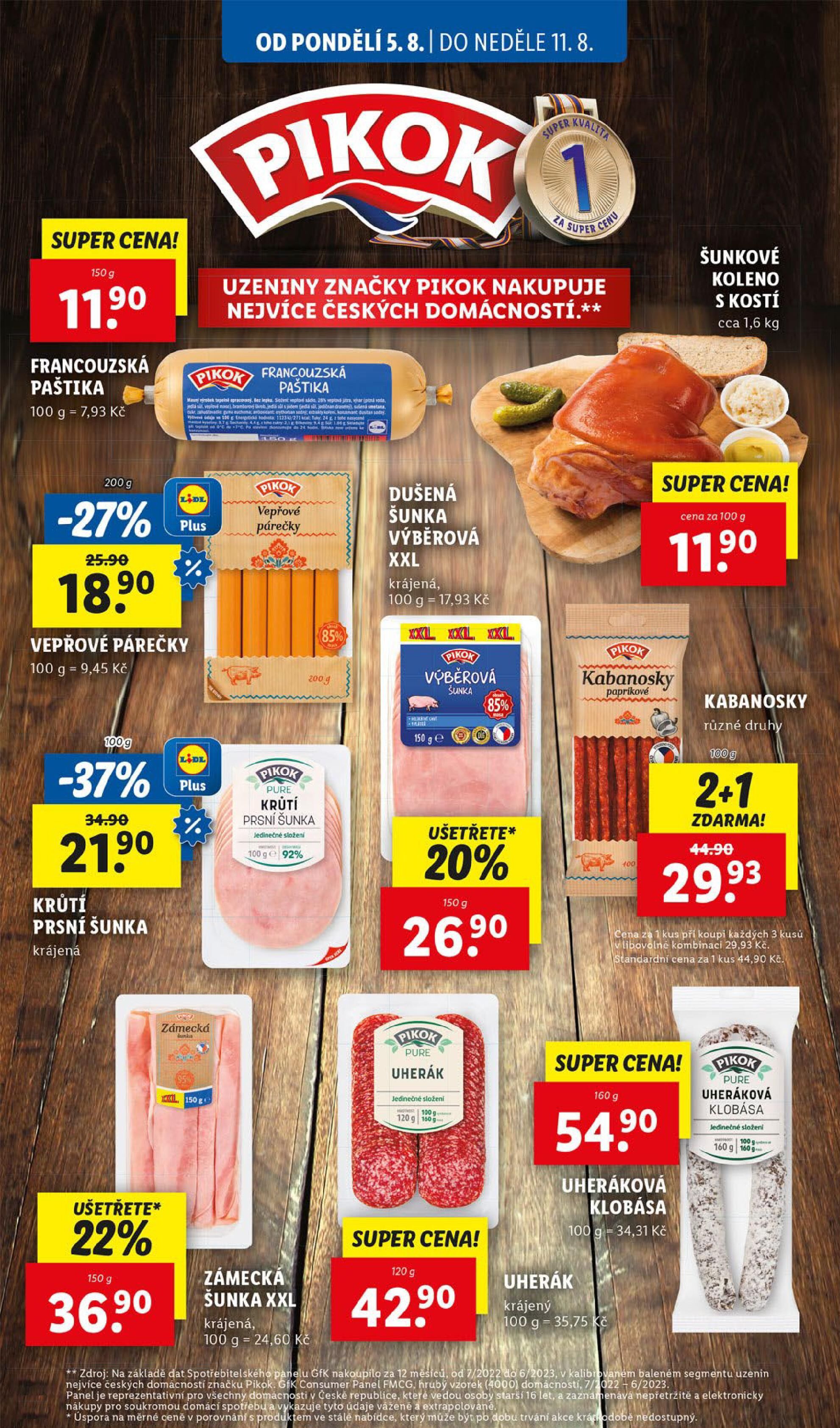 Lidl leták od pondělí Lidl strana 14