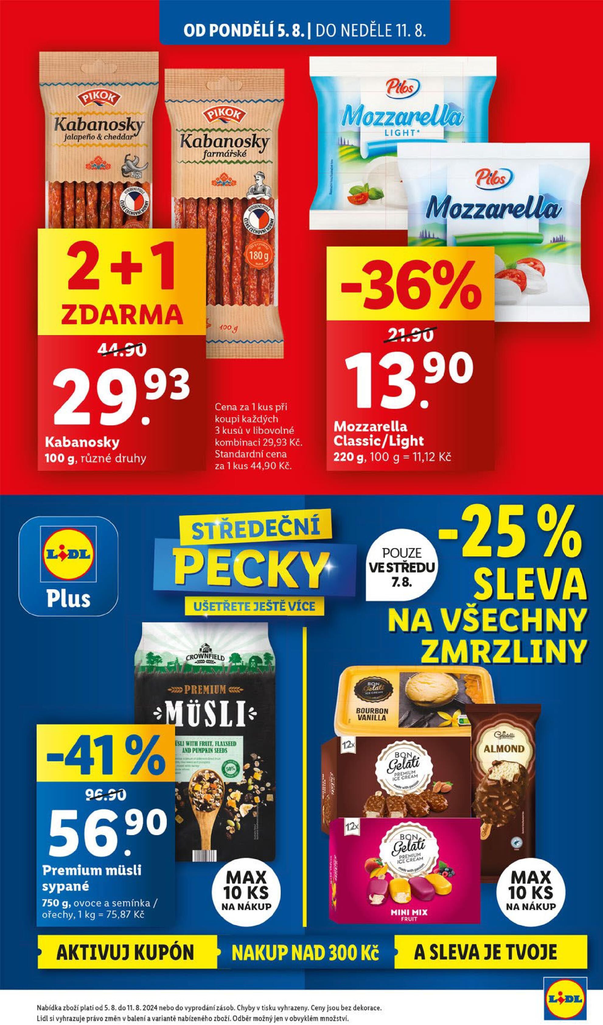 Lidl leták od pondělí Lidl strana 3