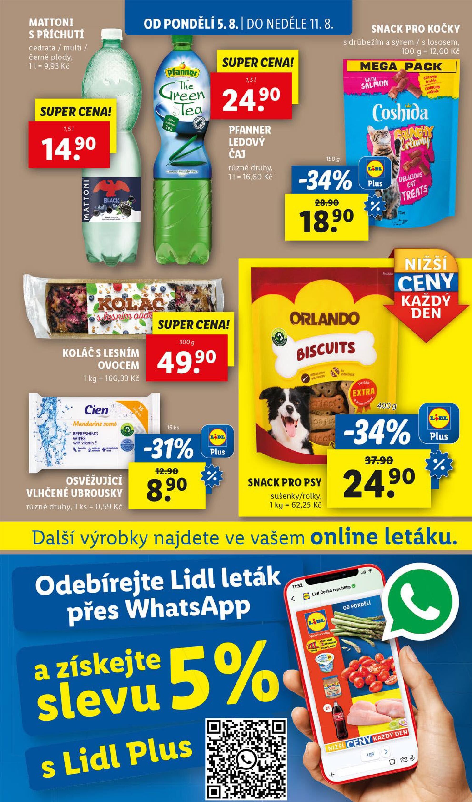 Lidl leták od pondělí Lidl strana 22