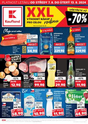 aktuální leták Kaufland 7.8.2024-13.8.2024