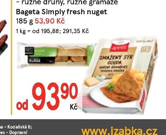 Hotové jídlo Apetit - Žabka aktualniletaky.eu