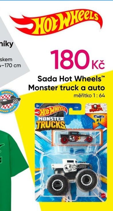 Sada Hot Wheels™ Monster truck a auto - PEPCO aktualniletaky.eu