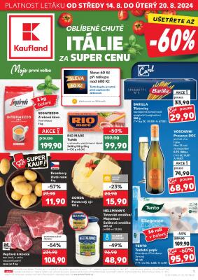 aktuální leták Kaufland 14.8.2024-20.8.2024
