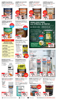 aktuální leták Barvy a laky drogerie 10.8.2024-30.8.2024