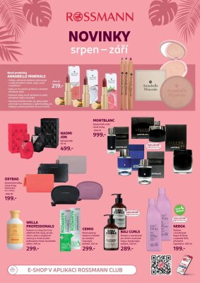 aktuální leták ROSSMANN drogerie 14.8.2024-10.9.2024