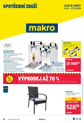 aktuální leták Makro 14.8.2024-27.8.2024