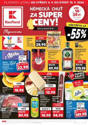 aktuální leták Kaufland 4.9.2024-10.9.2024