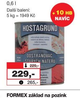 HOSTAGRUND odstraňovač starých nátěrů P8214 - Barvy a laky drogerie aktualniletaky.eu
