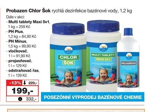 Probazen Chlor Šok - Barvy a laky drogerie aktualniletaky.eu
