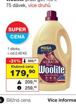 Woolite prací gel - Barvy a laky drogerie aktualniletaky.eu