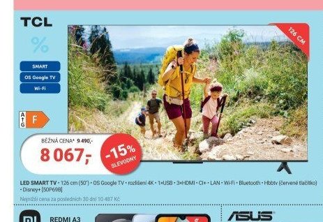 LED SMART TV 126 cm - Planeo aktualniletaky.eu